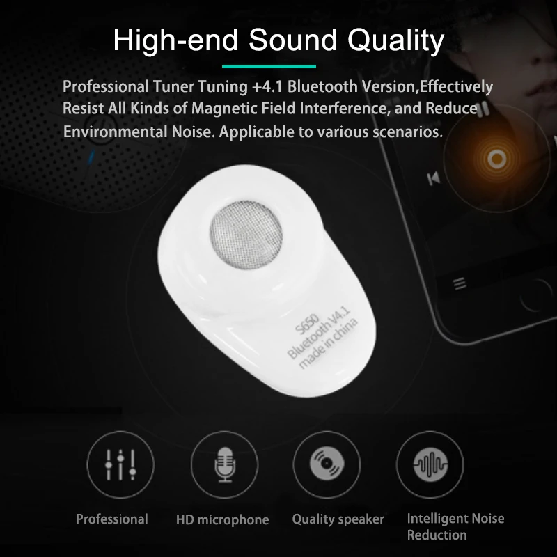 Для Galaxy buds беспроводные наушники Bluetooth наушники в ухо мини Handsfree невидимые вкладыши с микрофоном для samsung buds huawei