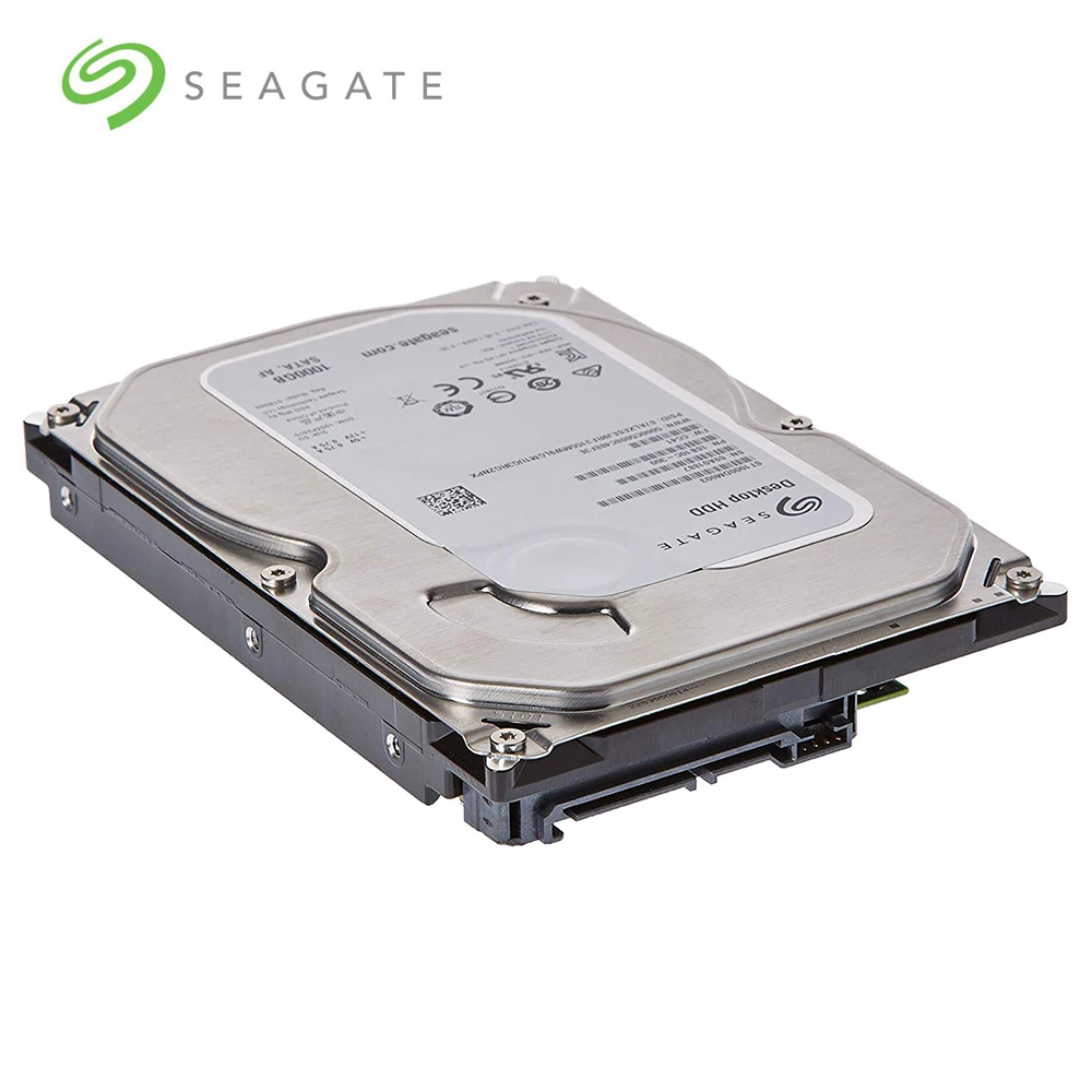 Настольный жесткий диск Seagate 1 ТБ SATA 6 ГБ/сек. 64 Мб кэш-памяти 3 5 дюйма 7200 об/мин |