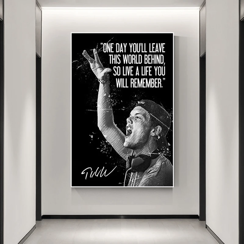 Картины с изображением рок Электронная музыкальная звезда Avicii высокое