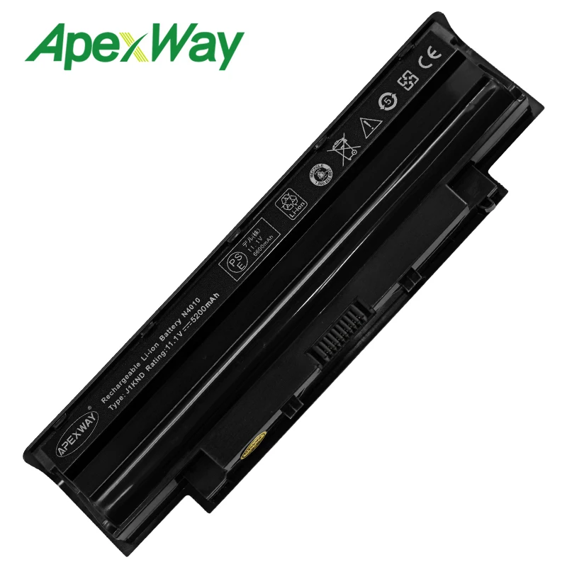 ApexWay Батарея для Dell Inspiron N4010 13R 14R 15R 17R N4110 N5010 N5030 N5110 N7010 N7110 M411R M501 M5010 N3010 N3110|battery for