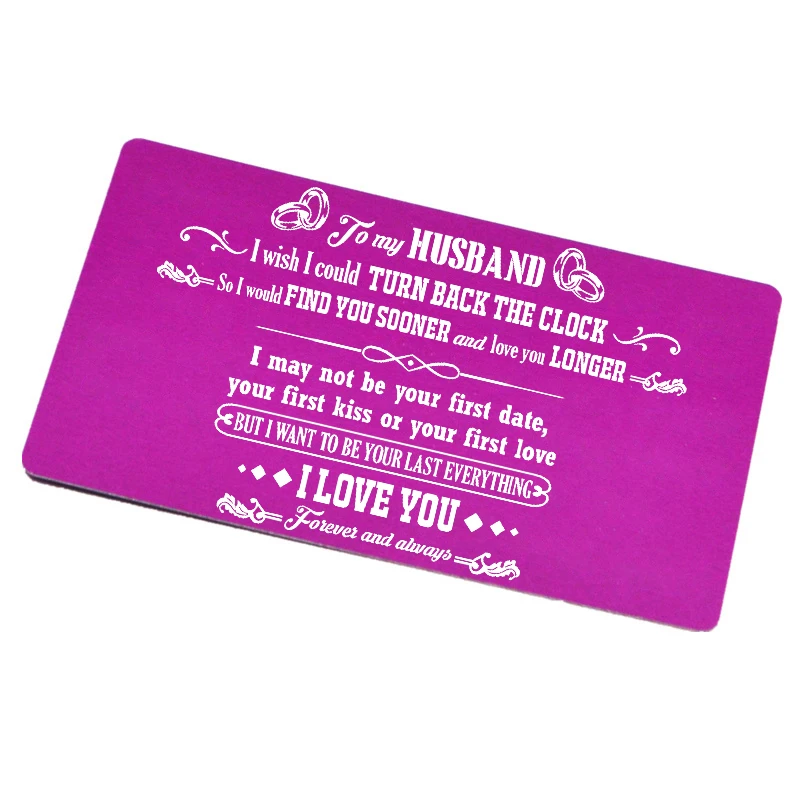 Персонализированный Металлический бумажник вставка для карт