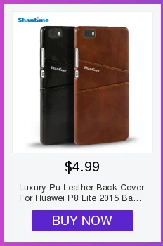 Роскошный чехол для телефона из искусственной кожи для Huawei P8 Lite Бизнес Книга чехол для Huawei P8 флип чехол Мягкий силиконовый чехол