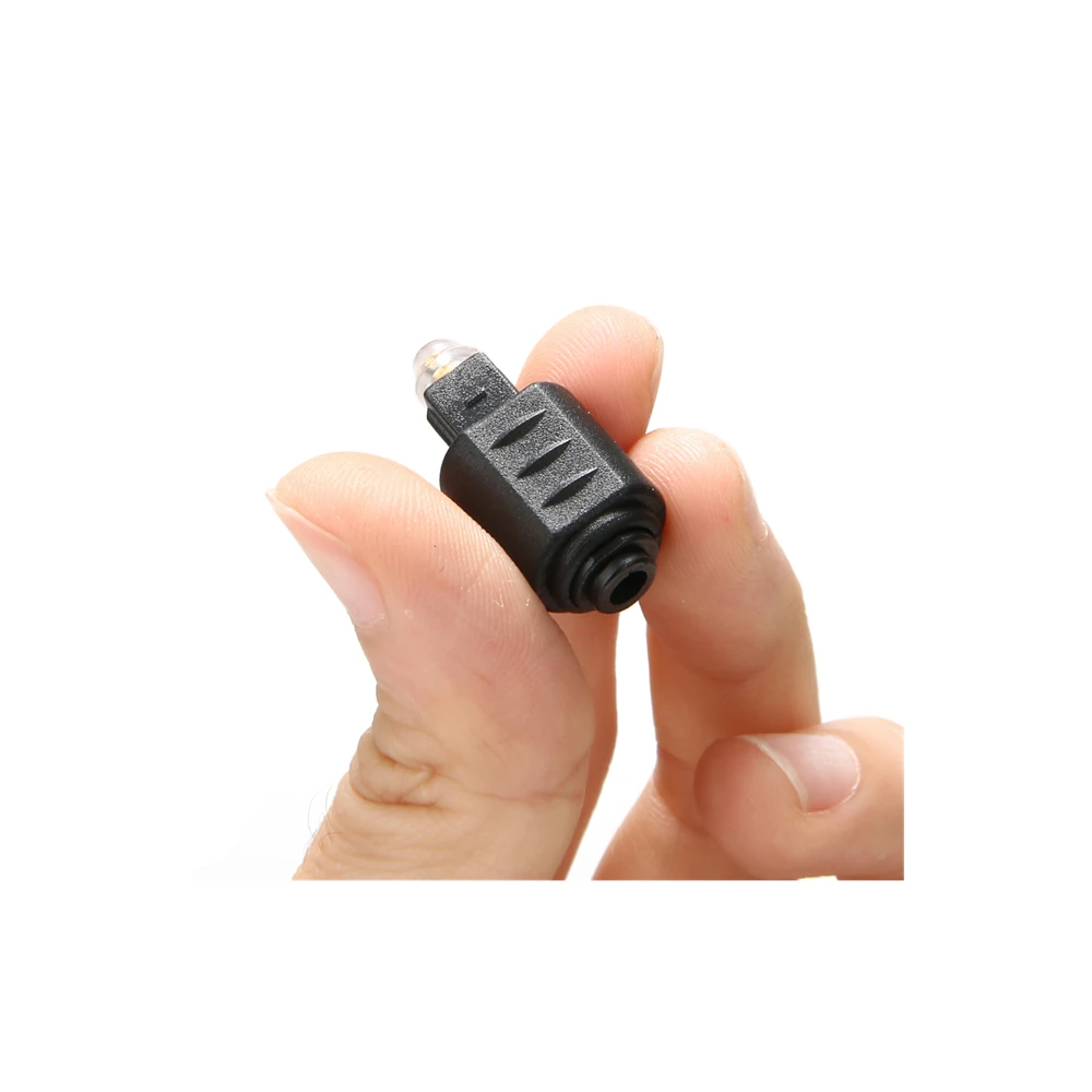 

New Optical Audio Adapter 3.5mm Female Jack Plug to Digital Toslink Male