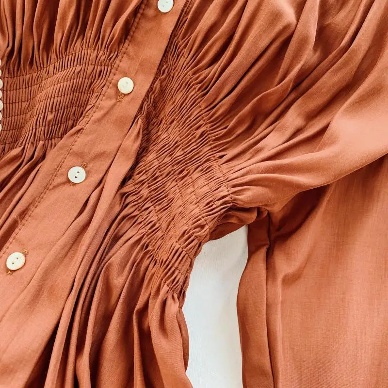 2019 Новая модная женская блузка с вырезом лодочкой тонкая талия темпераментная