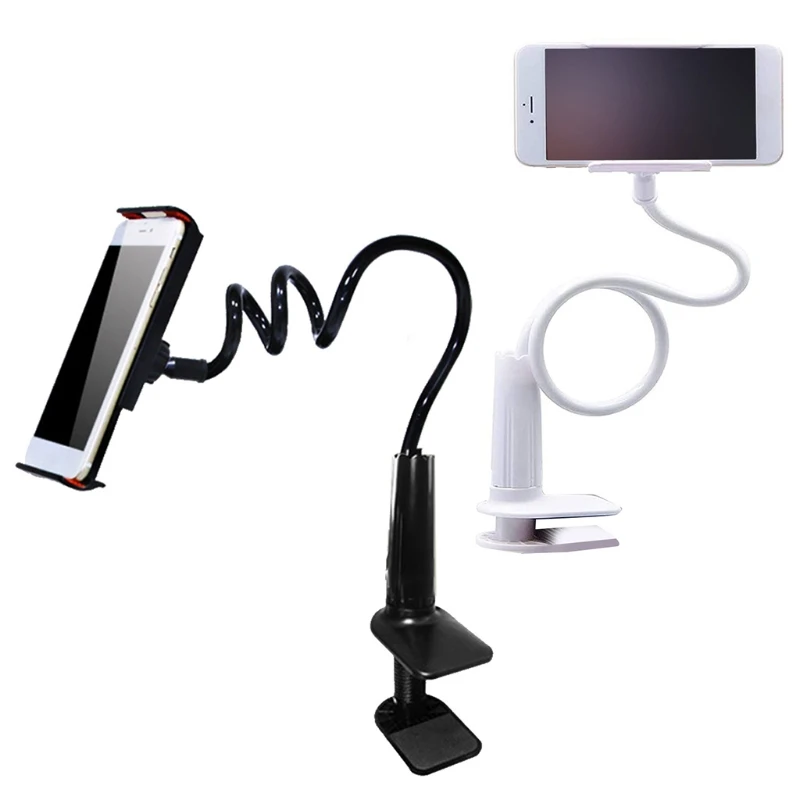 Suporte de Montagem Compatível com Todos os Telefones Usado para Cama Aperto Flexível Braço Longo Gooseneck Braçadeira Ipad Tablet Portátil Desktop