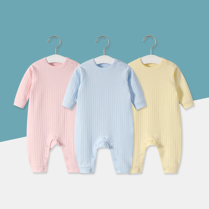 Baby Rompers Newborn Baby Clothes For Girls Boys Long Sleeve Cotton Ropa bebe Jumpsuit Baby Clothing Kids Outfits Pajamas 3-24M