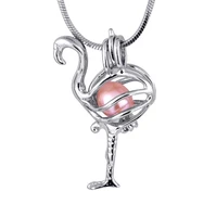 european and american creative animal necklaces new hollow flamingo pendant necklace lady necklace fashion hot necklace
