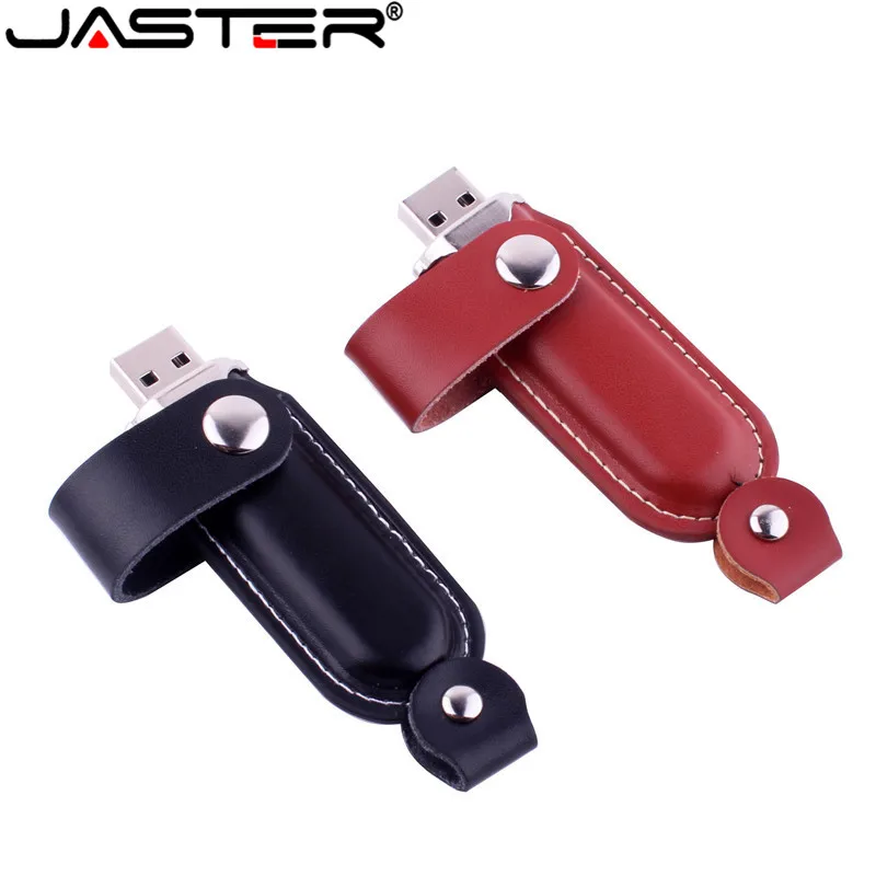 JASTER акция модный кожаный чехол с одной пряжкой USB флеш-накопитель 2 0 4 ГБ 8 16 32 64