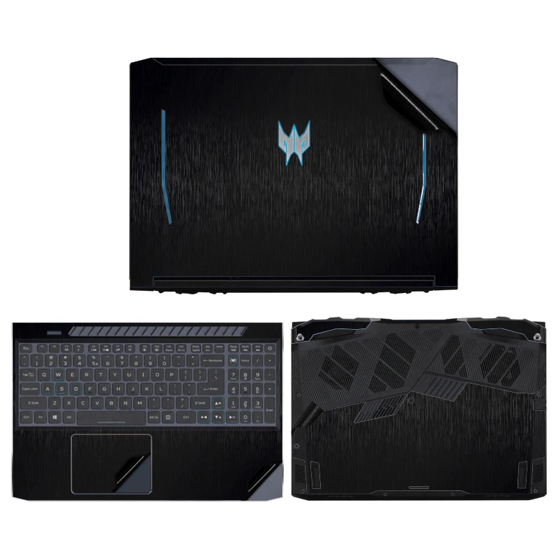 Чехлы для ноутбуков Acer Predator Helios 300 PH315-52 виниловые наклейки из углеродного волокна