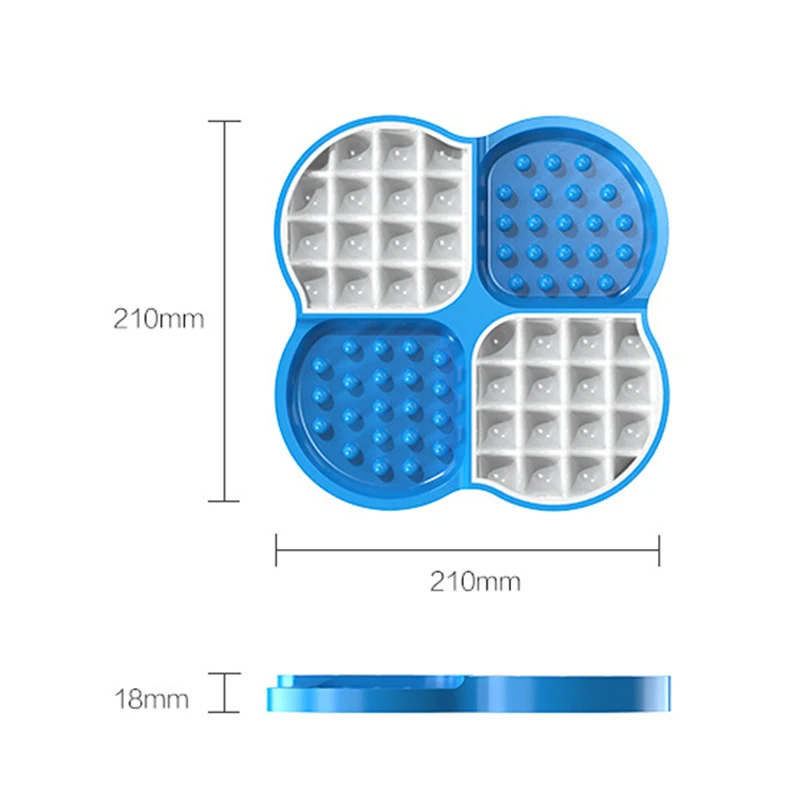 

Pet Lick Pad Slow Food Bowl With Suction Cups Pet Supplies Durable Preventing Choking Healthy Design Dishes