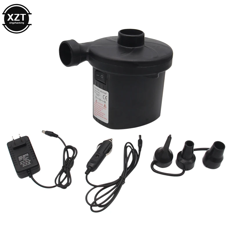 220V 12V Электрический пневматический насос Быстрый воздушный заполнение