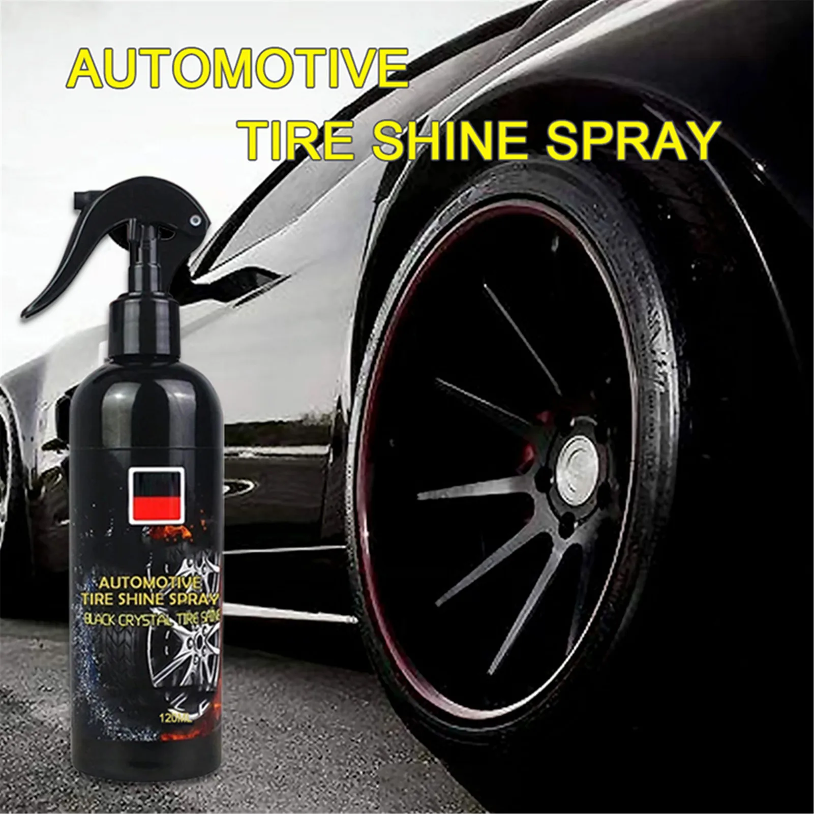 Блеск для автомобильных шин блеск остекление сохраняет шину черная резина
