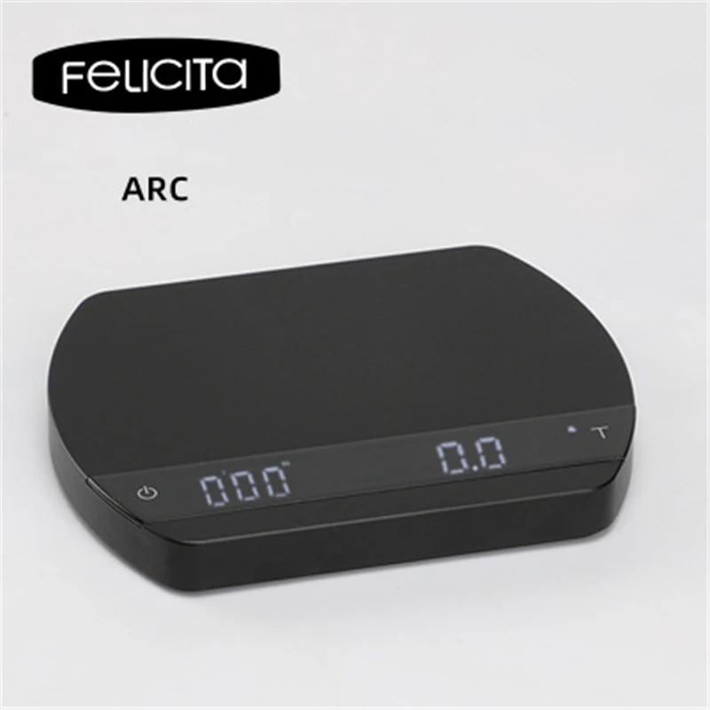 Felicita Arc Coffee Scale With Bluetooth USB Smart Electronic Hand Punch Drip Timer Waterproof Kitchen Scales | Дом и сад