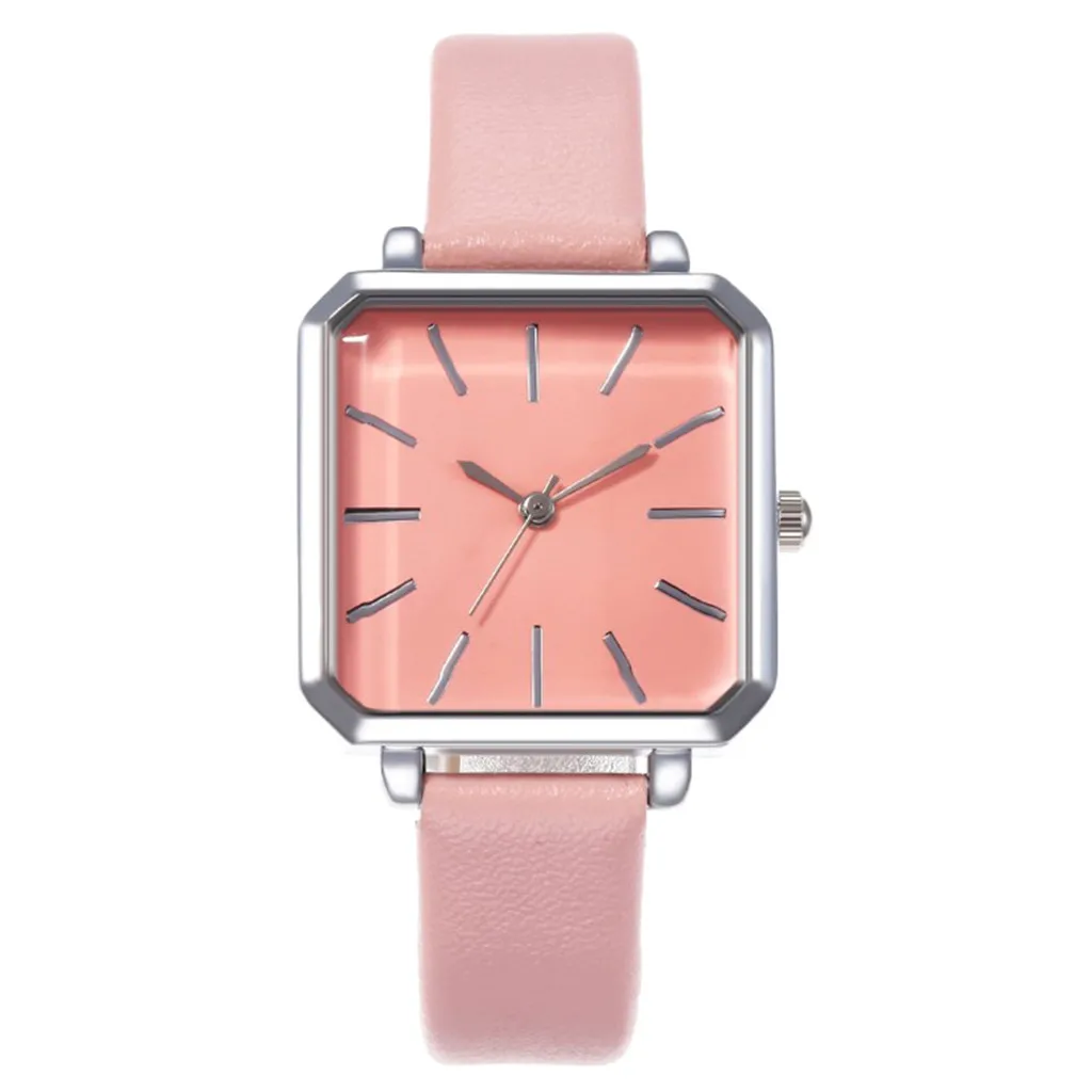 

Women's Delicate Small Belt Casual Square Shell Belt Watch Simple Quartz Watch High-end Concise Diverse Fashion Color