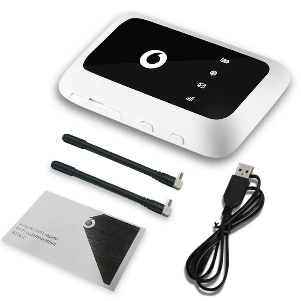 Разблокирована Vodafone R216 z Карманный Wi Fi маршрутизатор плюс пара антенны 4 аппарат