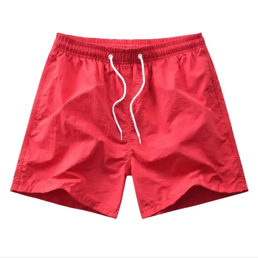 

2021 New Quick Dry Sportswear Jogger Beach Short Summer Shorts Homme Polyester Short Pants