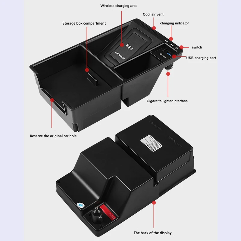 suitable for audi a4l a5 s5 s4 2017 2020 mobile phone wireless charging board a4l a5 b9 fast wireless charging car accessories free global shipping