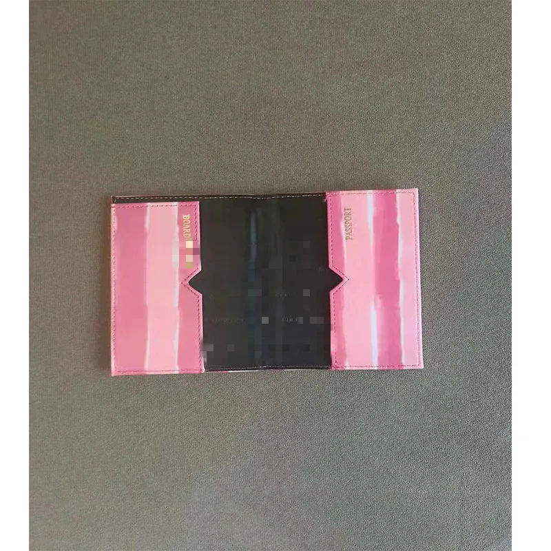 Модный мужской женский кожаный чехол для путешествий посылка держатель карт