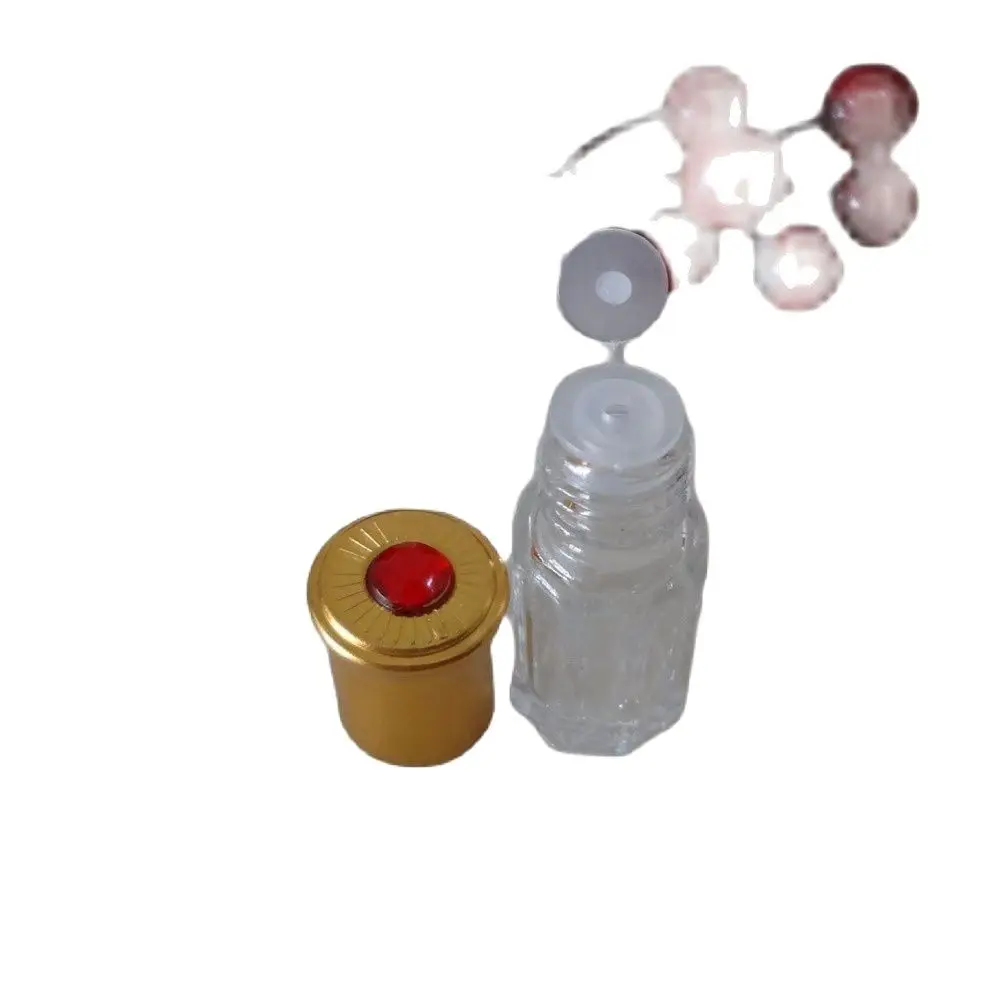 Флакон стеклянный 6 мл с шариком для крема глаз/сыворотки/эфирных