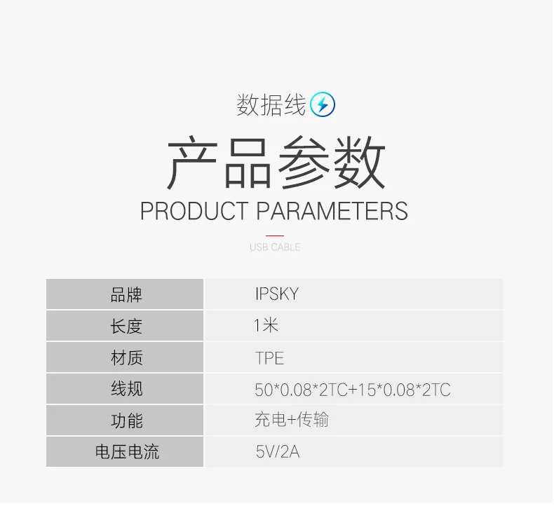 IPSK Micro USB кабель для зарядки мобильных телефонов для смартфонов Android 1 м TPE веревка для Xiaomi huawei samsung LG передача данных