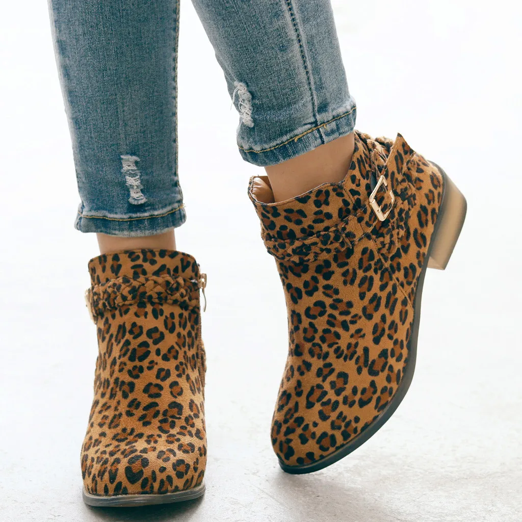 SAGACE/женские ботинки для отдыха в римском стиле однотонные полусапожки на низком