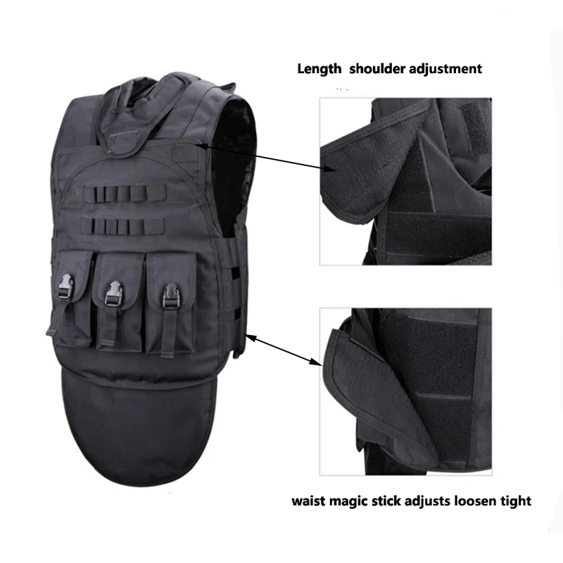 

Outdoor Combat Fast Detachable Collar Vest Real CS Field Protective Equipment