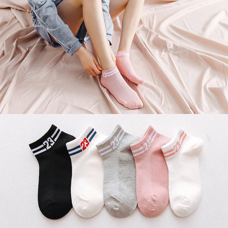 

Mesh Breathable Invisible Ladies Boat Socks Summer And Autumn Cute Slippers Socks Casual Sports Kawaii Popular Socks