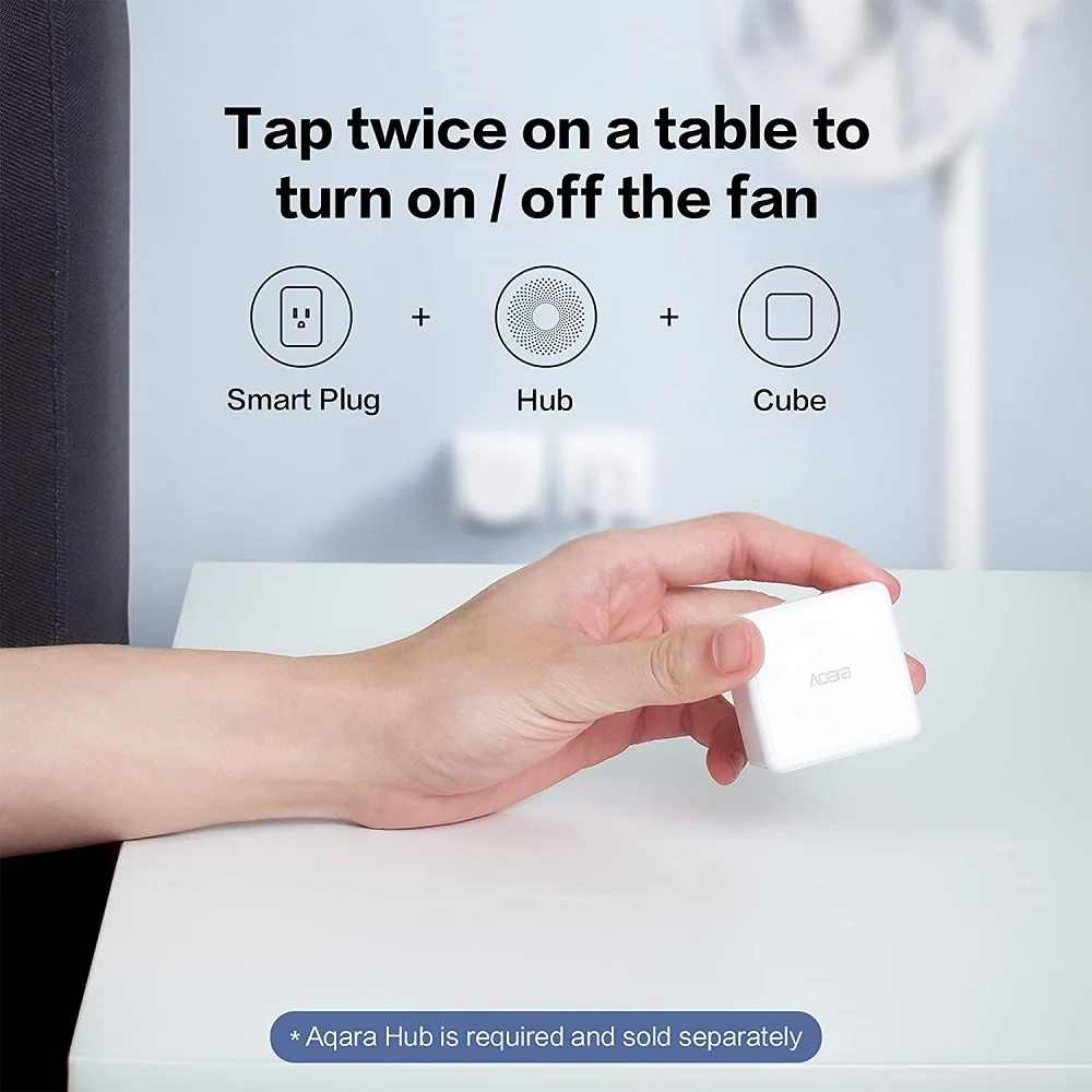 Контроллер Aqara Magic Cube версия Zigbee управляемая шестью движениями для умного дома