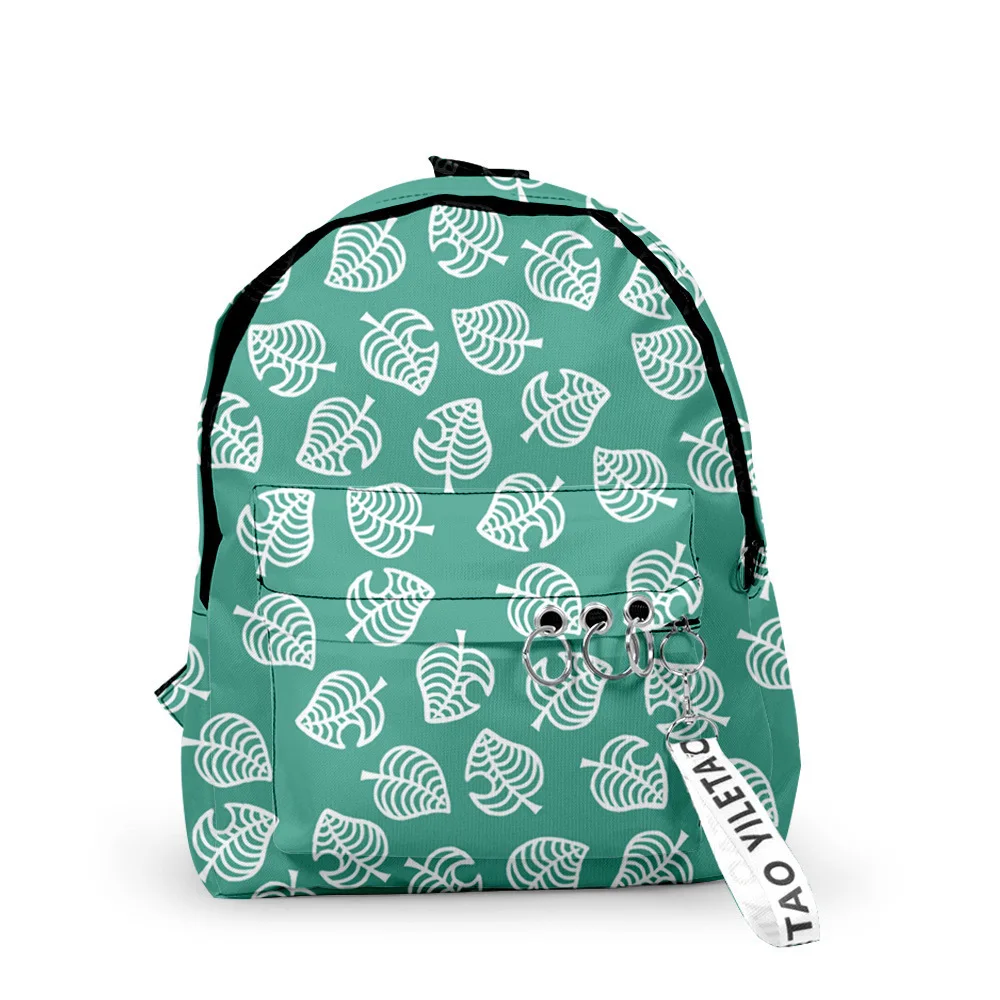

Weysfor Game Animal Crossing School Bags Backpack Women Canvas Bag Nook Bag Girls Travel Bag Mochila Feminina Notebook Bags Boys