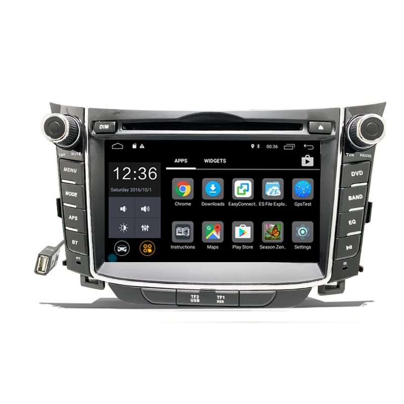 

Автомобильный dvd-плеер на платформе Android 10,0 для Hyundai I30 Elantra GT 2012, 2013, 2014, 2015, 2016, 2 Din, автомобильное радио, gps, стерео, мультимедиа, аудио