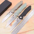 Карманный складной нож Eafengrow, ручка из стали D2, G10, 3-го юбилея, для ежедневного использования, кемпинга, охоты