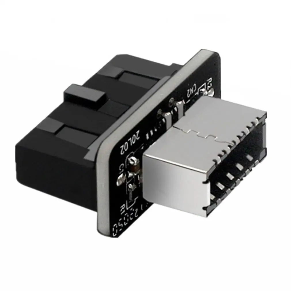 

Portable TYPEC Plug-in Port Vertical Main Board Connector Socket USB3.019P/20P To TYPE-E Fine Workmanship