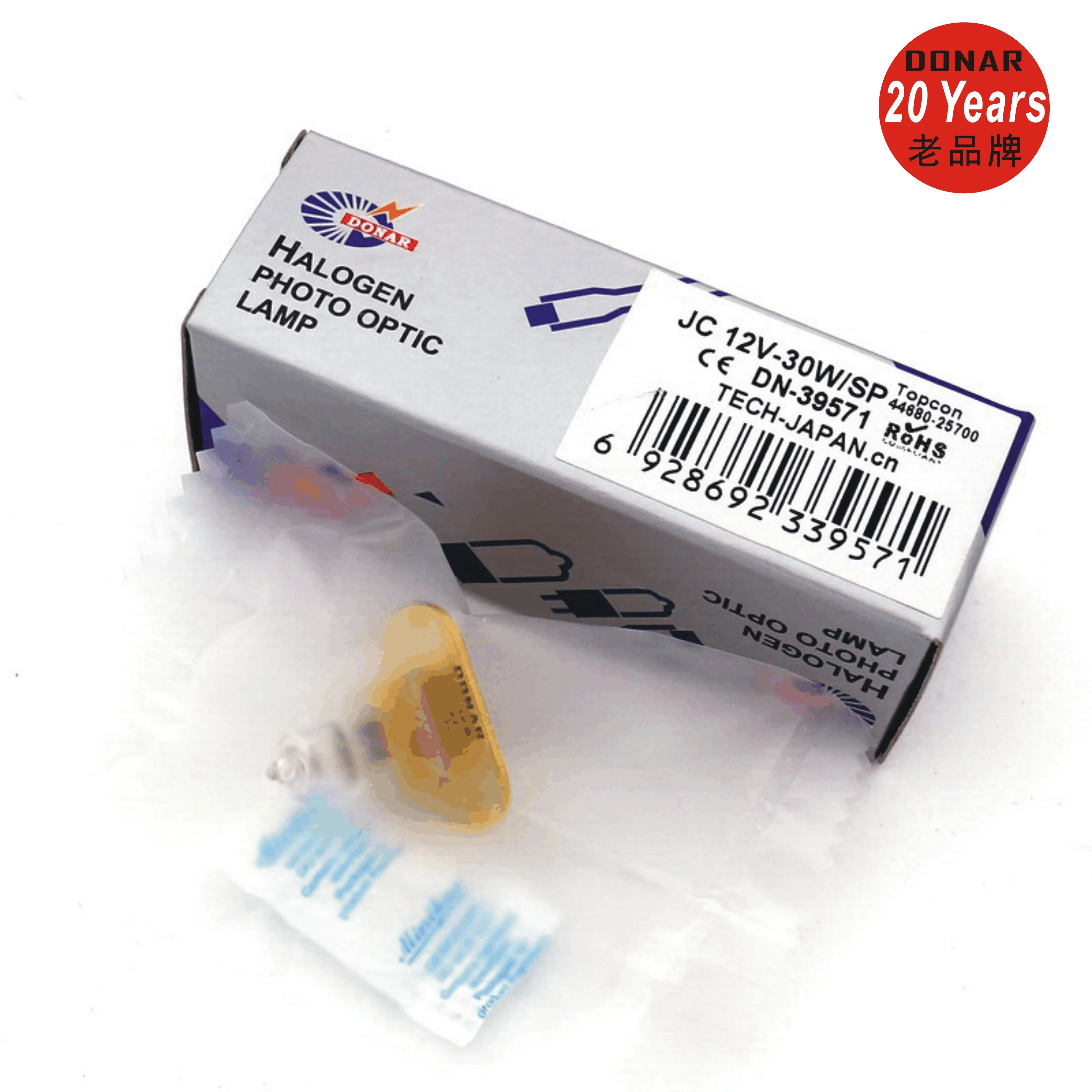 DN-39571 12V 30W JC 12V30W/SP G4 офтамическая галогенная лампа Topcon 44680-25700 SL-D7/D8/SLD7 SLD8 микроскоп