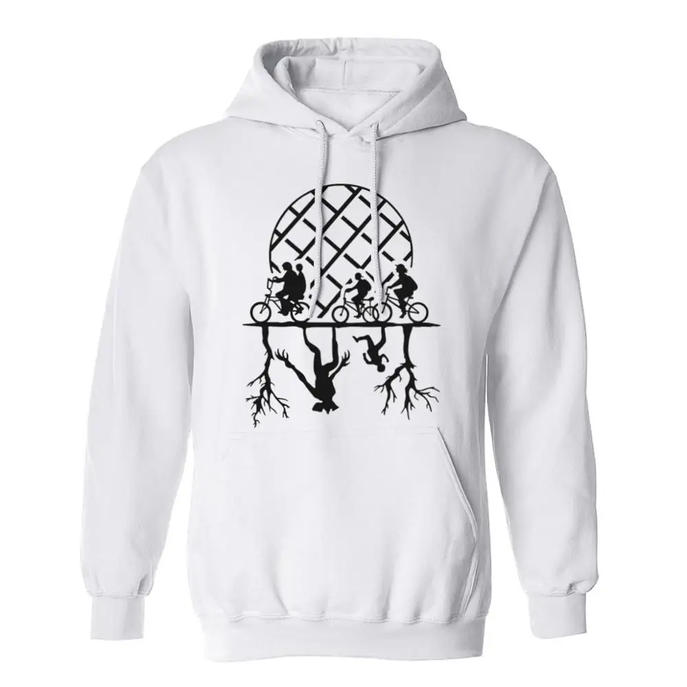 

Unisex NEW Strange Things Netflix Bicycle Hoodies Brand Male Long Sleeve hoodie Cotton Hoodies Sweatshirts Tops Pullover Hooded