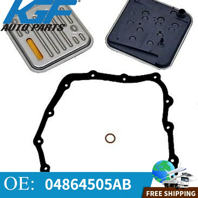 

A604 40TE 41TE 41TES Transmission Filter & Pan Gasket For Chrysler Dodge PLYMOUTH ACCLAIM 04864505AB, 4431722,04659811AB