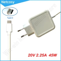 45w type usb c laptop charger replacement for lenovo c330 s330 c340 s340 100e 300e 500e t480 t480s t580 t580s e480 e580