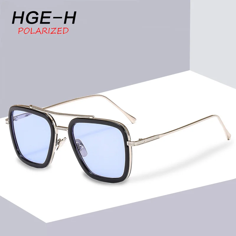 HGE H классическое железо мужские солнцезащитные очки и женские