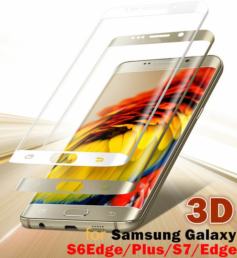 

For Galaxy S6/S7/EDGE/PLUS INCURVE 3D - FILM DE PROTECTION PROTEGE CRAN for samsung Hot Sale Genuine Fashion