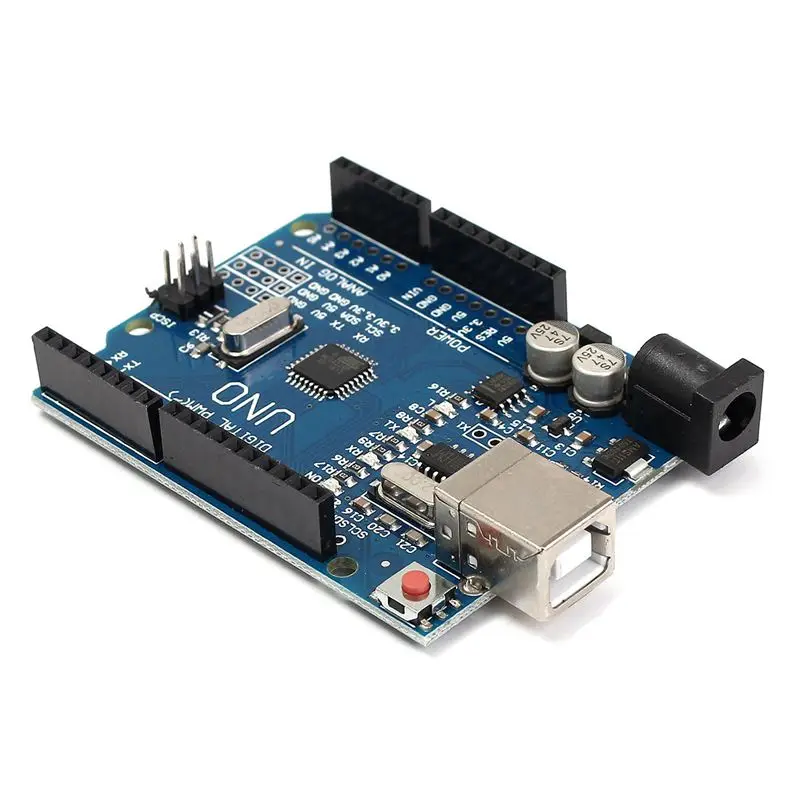 CNC щит + UNO R3 плата 4 X DRV8825 драйвер комплект для Arduino 3D принтер модуль платы |