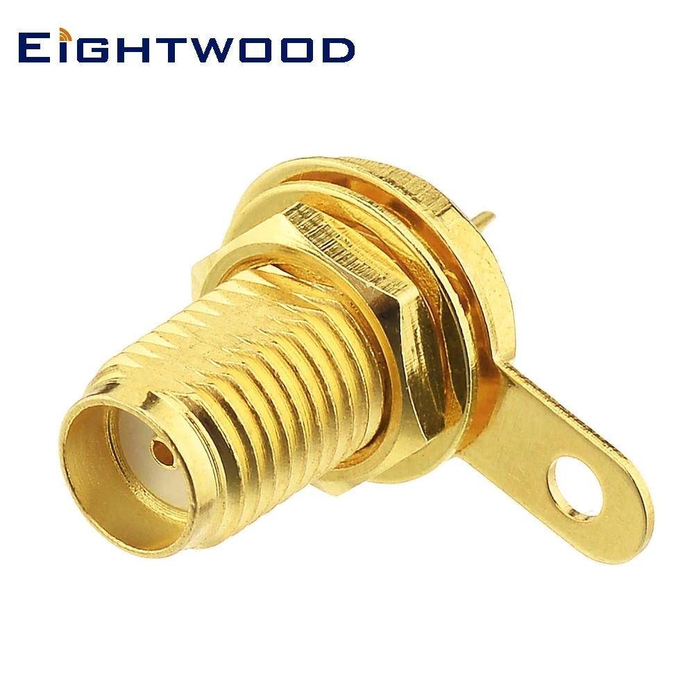 Eightwood SMA Jack женский радиочастотный коаксиальный разъем адаптер Панель Крепление