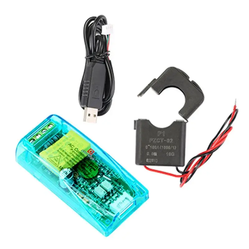 PZEM-004T 3 0 модуль связи версии TTL Modbus-RTU AC однофазный 100A GXMA | Инструменты