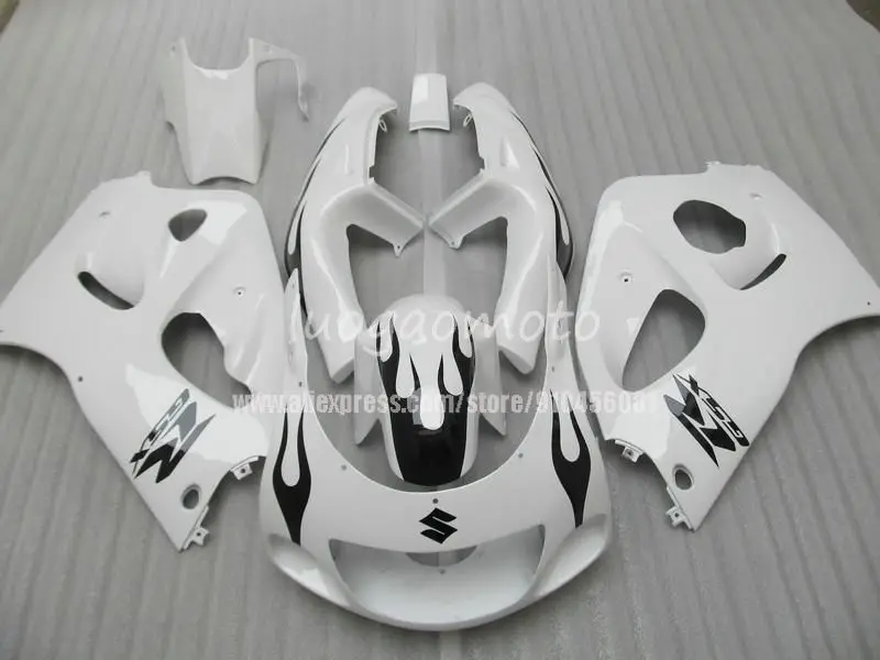 

fairings kit for SUZUKI GSXR750 GSXR 600 1996 1997 1998 1999 2000 fairing kits GSXR600 96 97 98 99 00 bodywork white