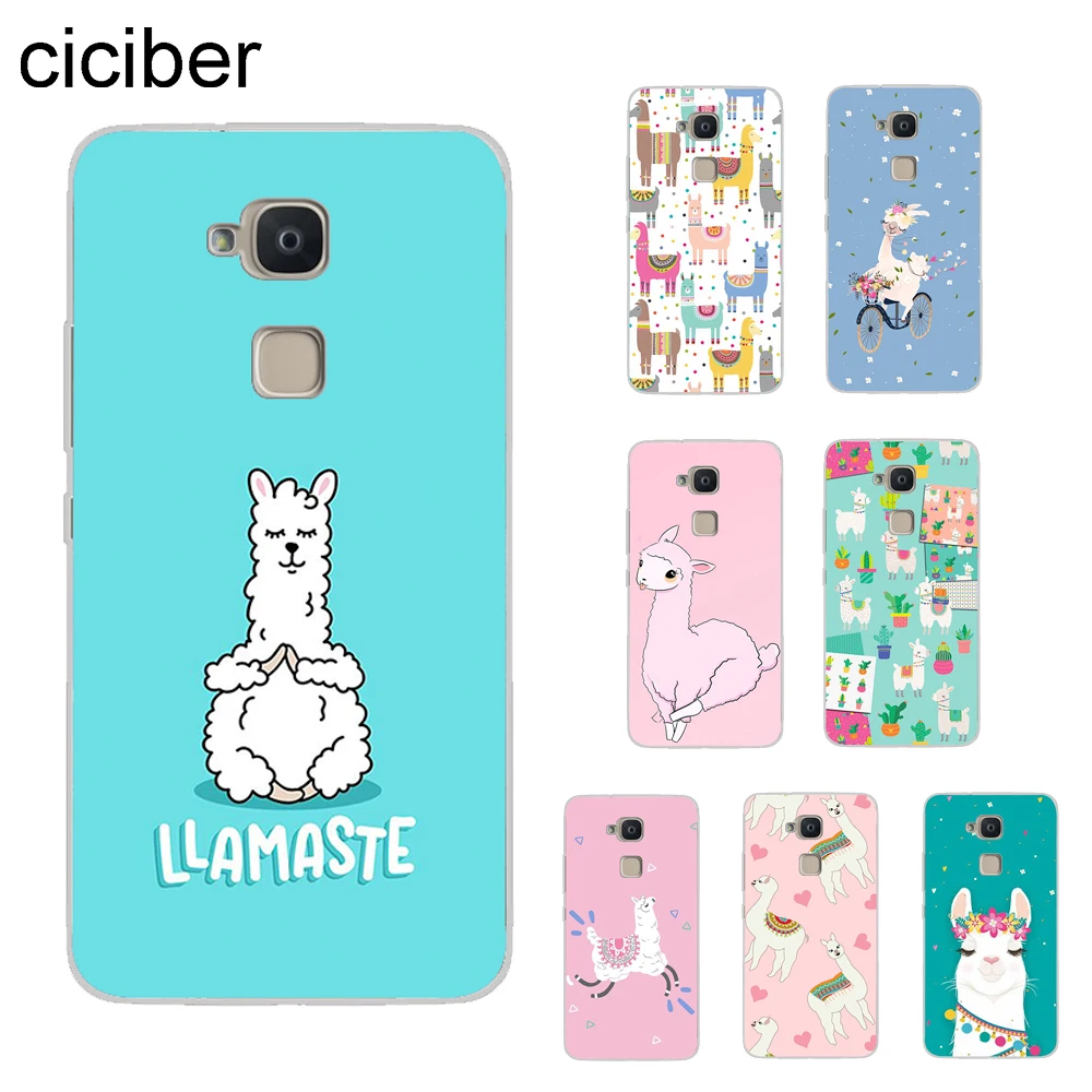Ciciber Llama Альпака для BQ Aquaris X2 X Pro V VS U U2 Lite Plus чехлы телефонов E5s M5 M5.5 M4.5 X5 оболочка из
