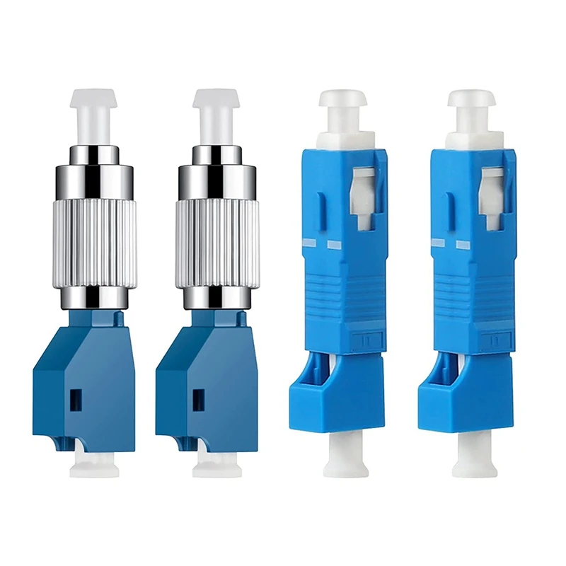 

FC Male To LC Female Hybrid Optical Fiber Convertor Adapter+ LC Female To SC Male Hybrid Flange, Optical Fiber Adapter