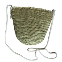 2021 new smiley straw woven bag woven bags for women desingner luxury beach messenger bag straw woven coin purse