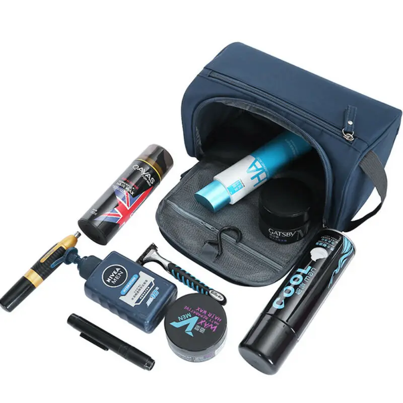 

Unisex Travel Wash Bag Toiletry Organizer Shaving Cosmetic Case Waterproof