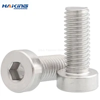 1050 m3 m4 m5 m6 m8 304 stainless steel thin head hexagon socket screw often hex allen cap screw bolt really good quality