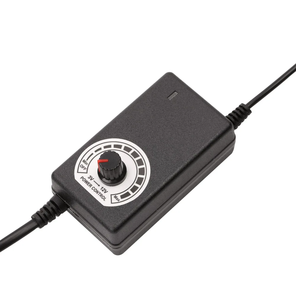 Регулируемый AC/DC адаптер 24W 12V 2A блок питания светодиодной ленты US Plug JAN88 |