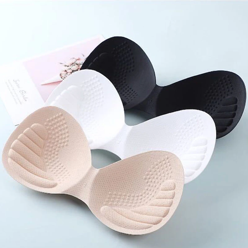 

Поролоновые треугольные губчатые накладки, нагрудные чашечки, бюстгальтер для груди, летние вставки, женская одежда, аксессуары, вкладыши д...