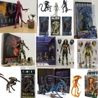 Фигурка инопланетянина против Хищника в сетку инопланетянин ксеноморф полупрозрачная прототип костюма воин собака инопланетянин 3 канализационная мутация воин ксеноморф фигурка